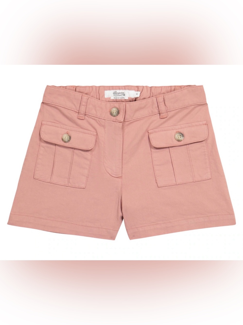 BONPOINT High Waisted stretch Cotton Shorts Size 4T